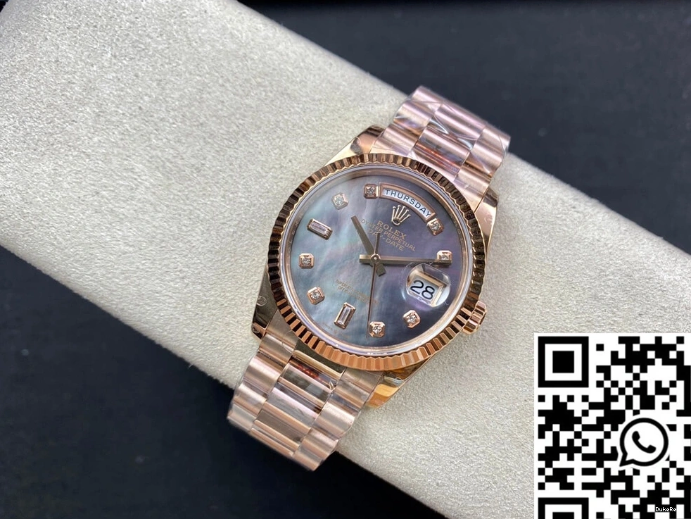 Rolex Rose GM Gold Factory Day Date 118235 36MM 0503